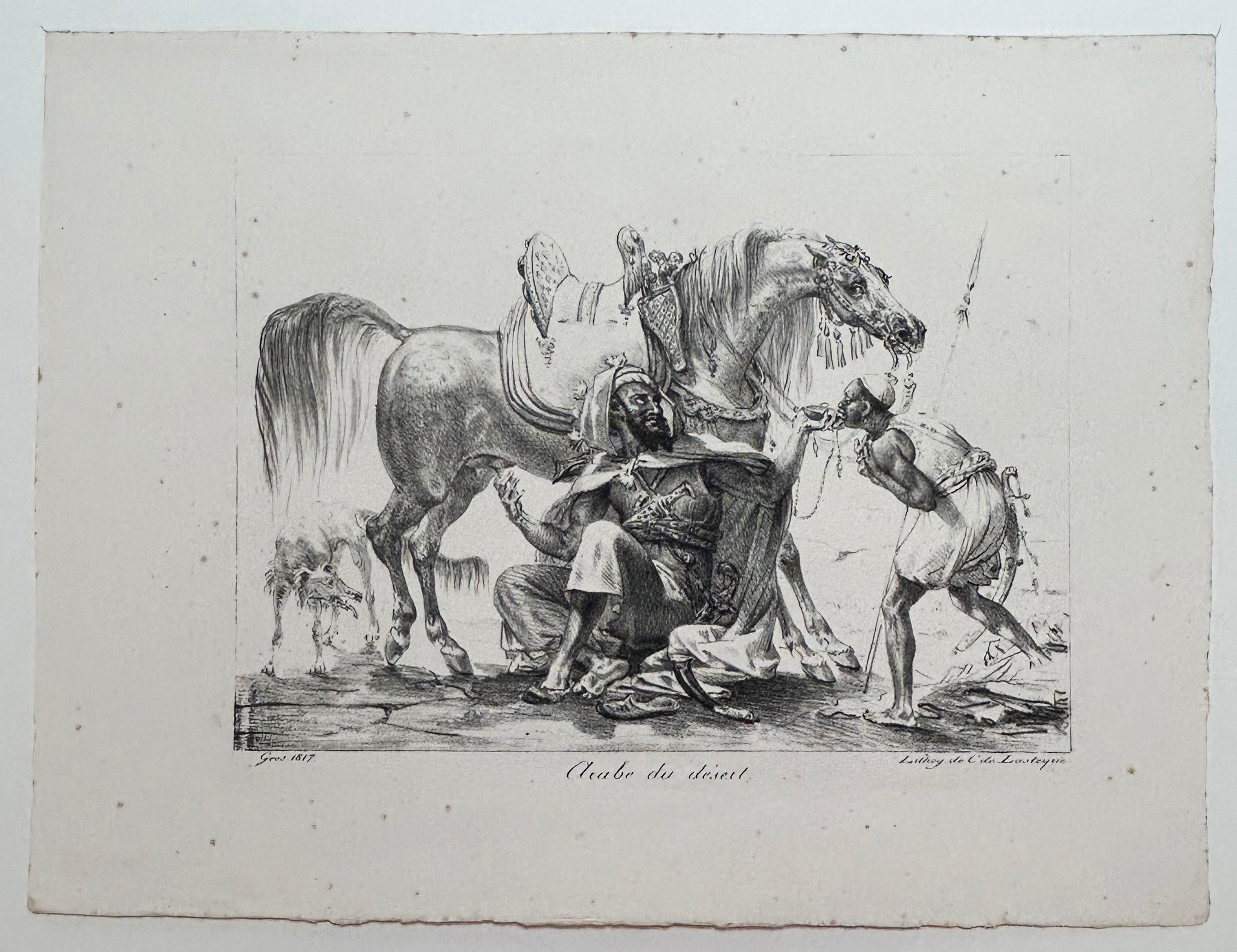 Arabe du désert. 1817.