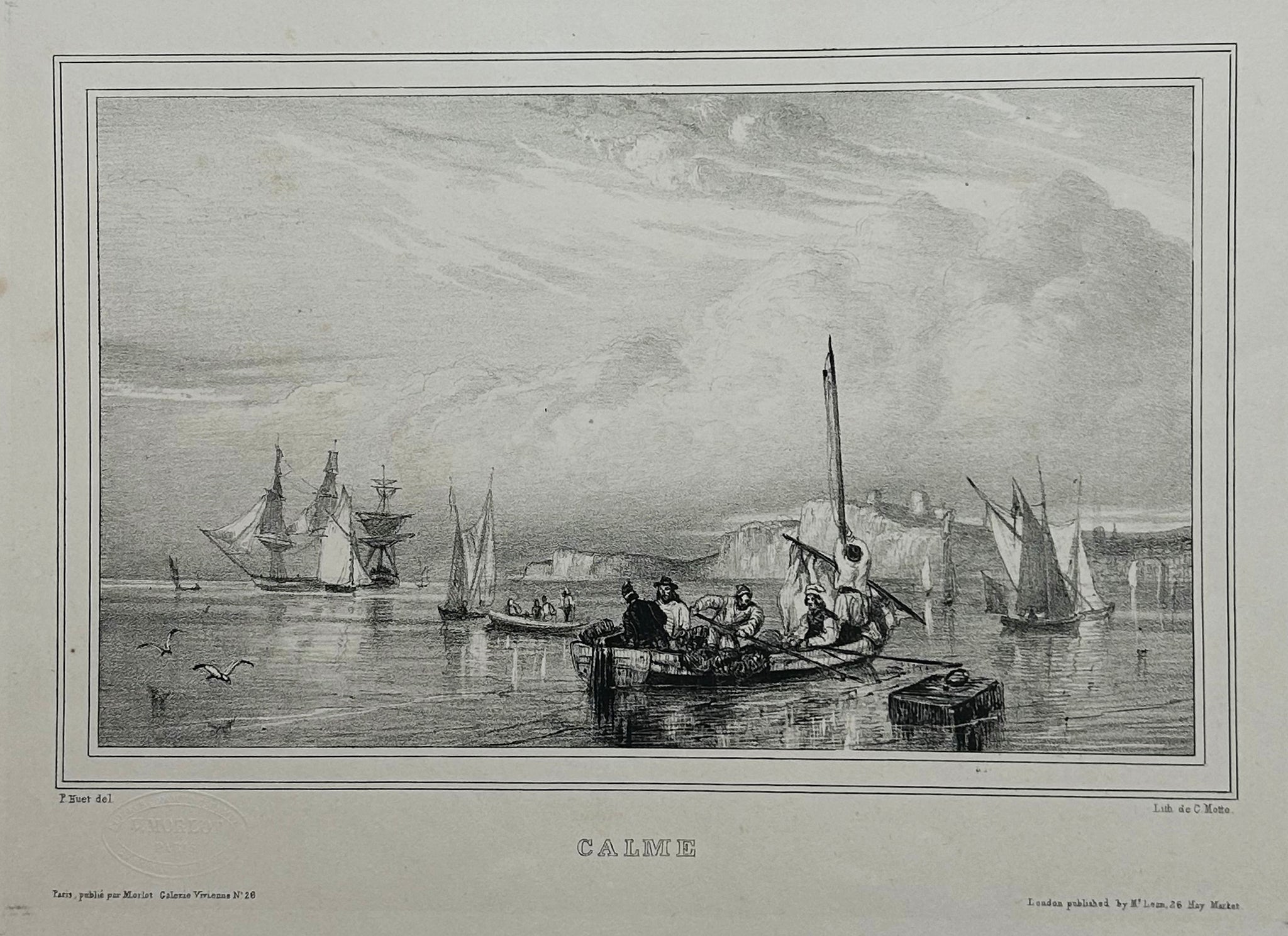 Calme. 1832.