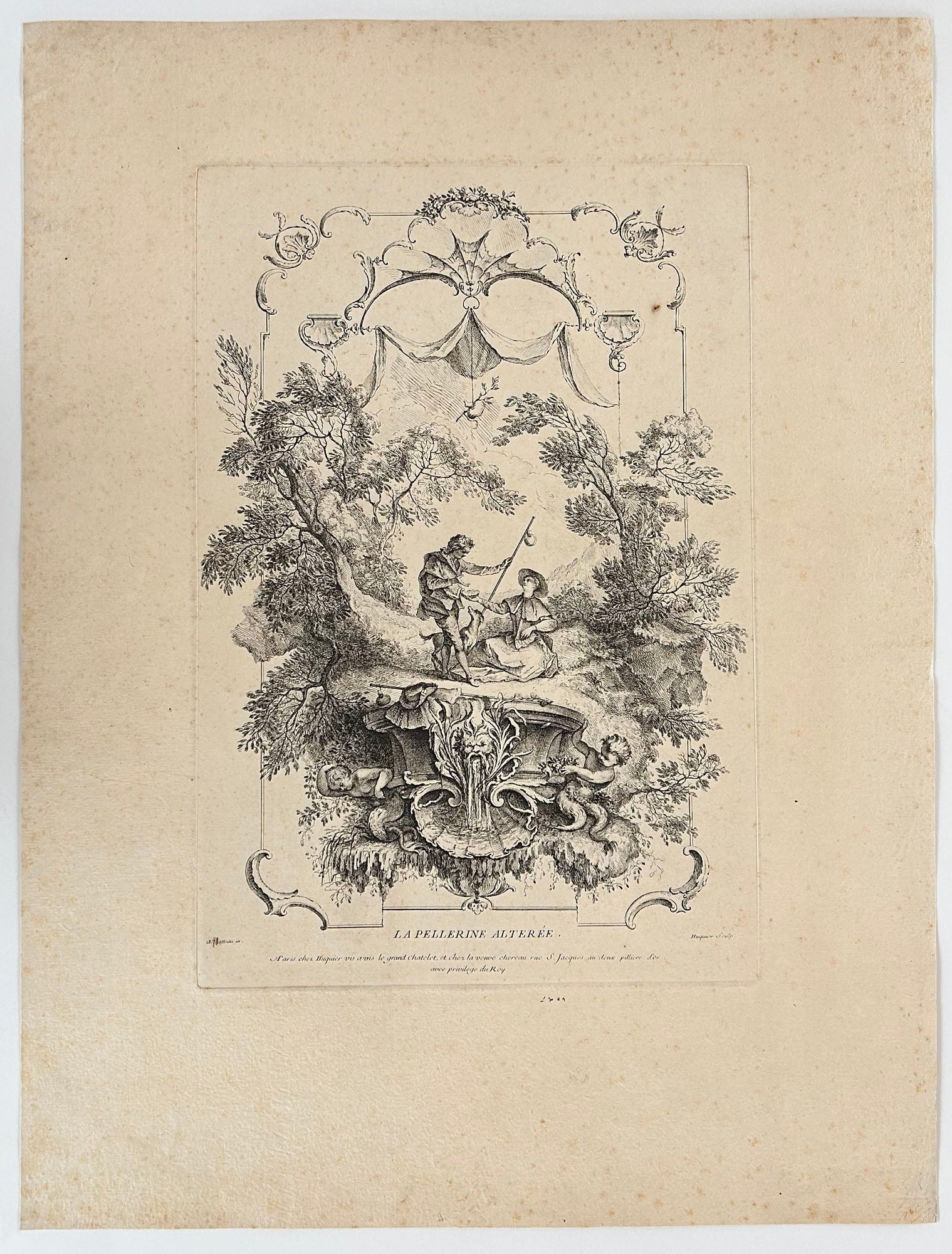 La Pellerine altérée.  c.1729.