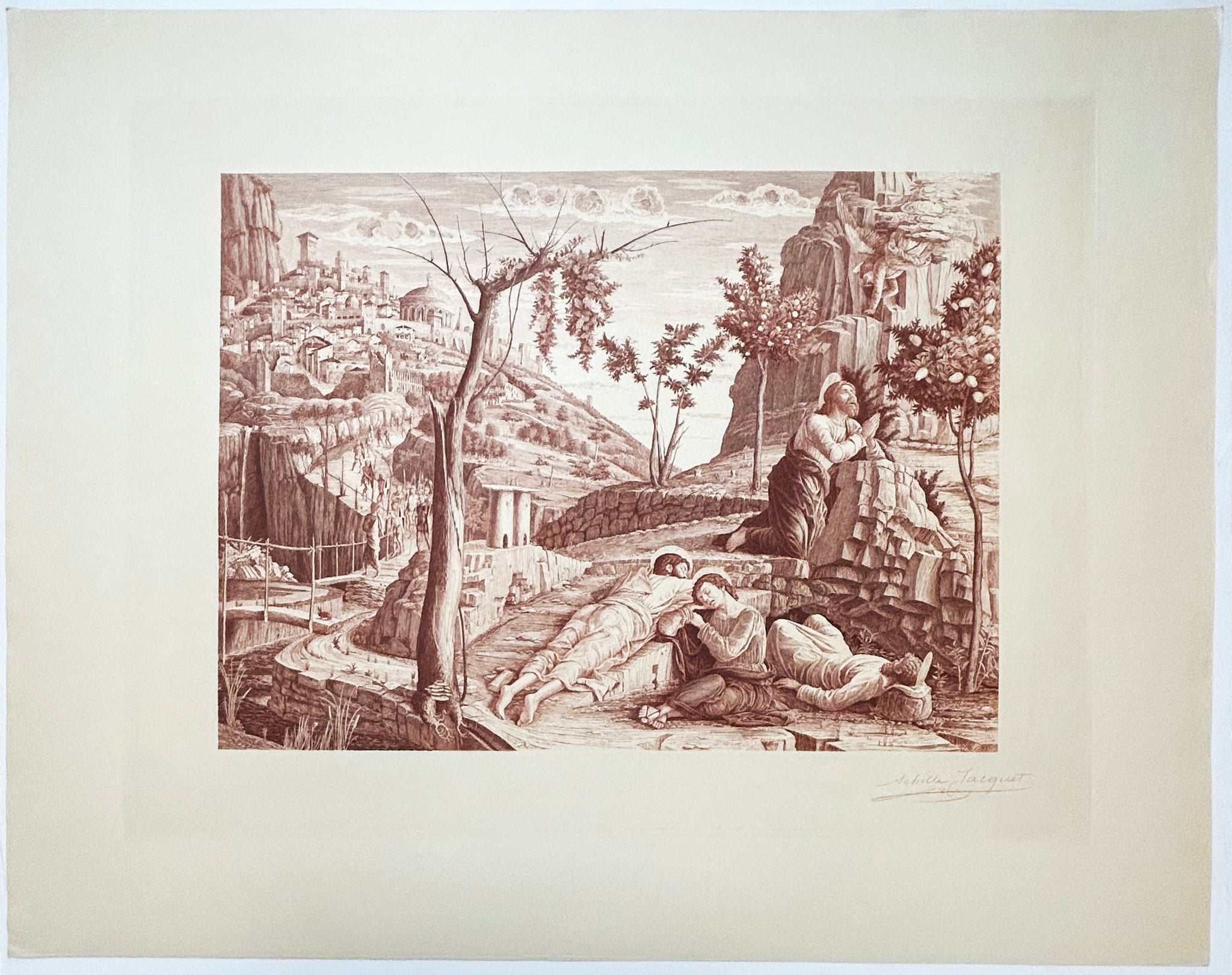 Le Christ au Jardin des Oliviers. 1890.