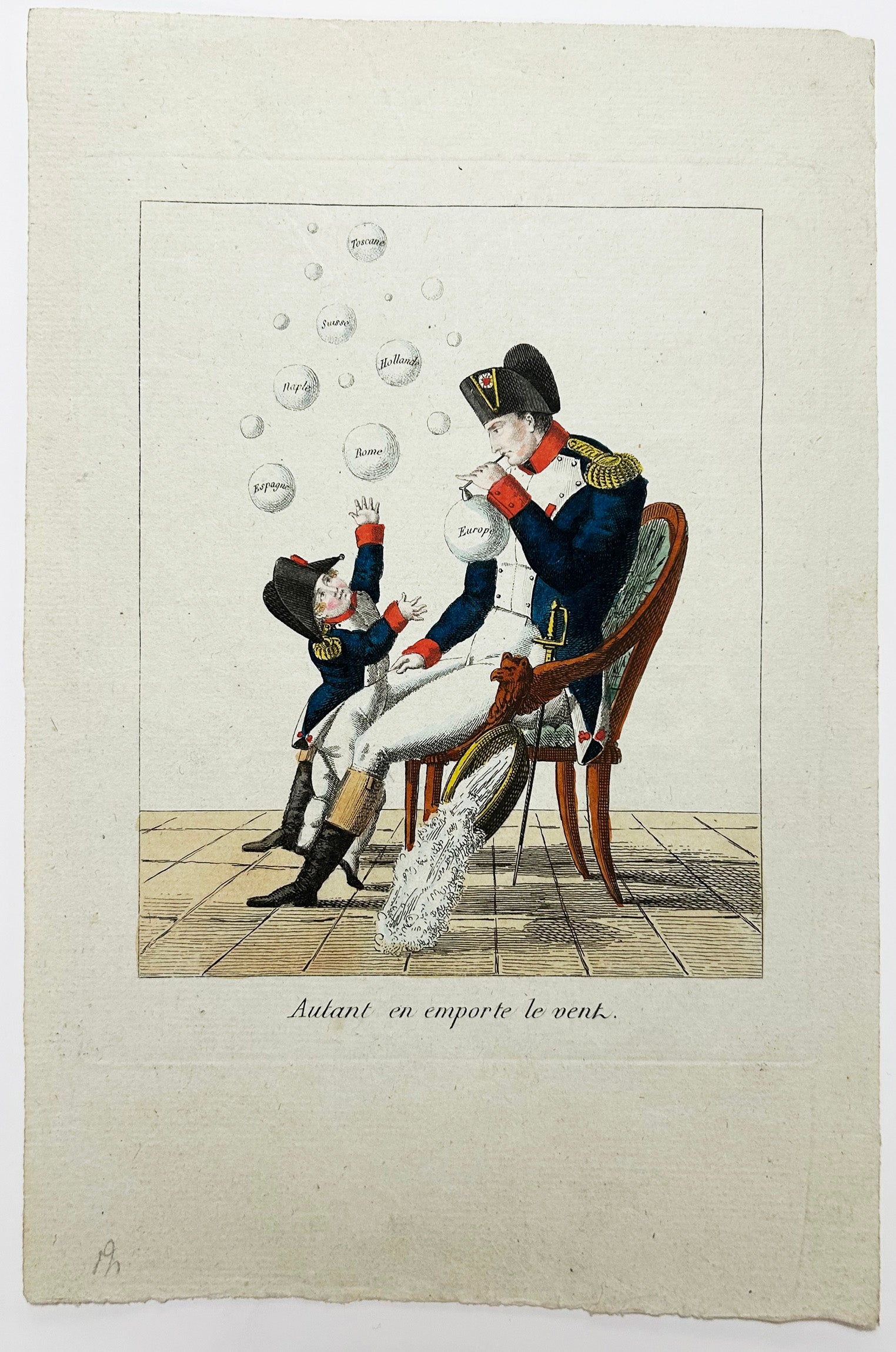 Autant en emporte le vent.  c.1814.