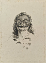 Charger l'image dans la galerie, Tête de Scaramouche masqué, vu de face.