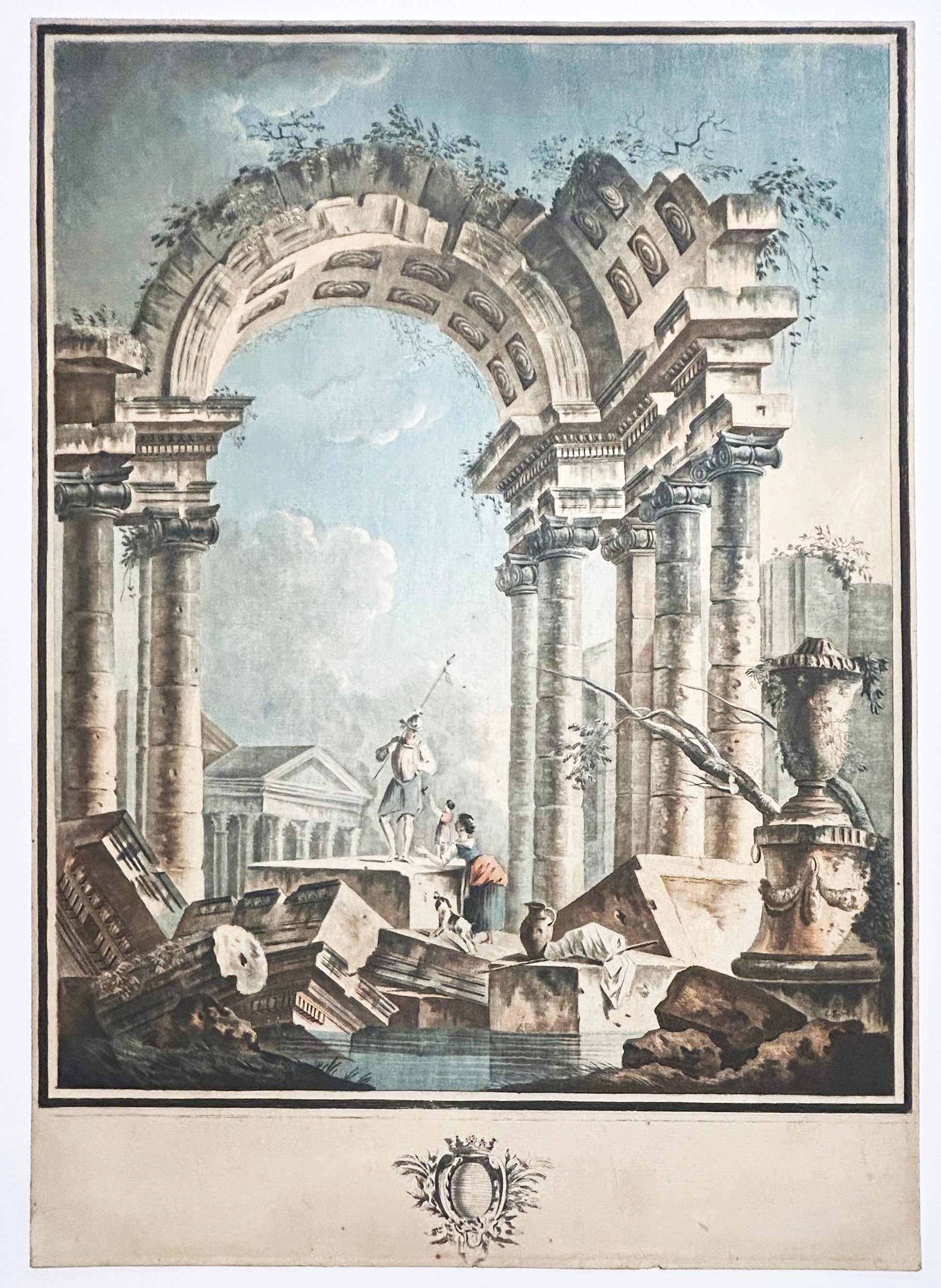 IV ème Ruines romaines.