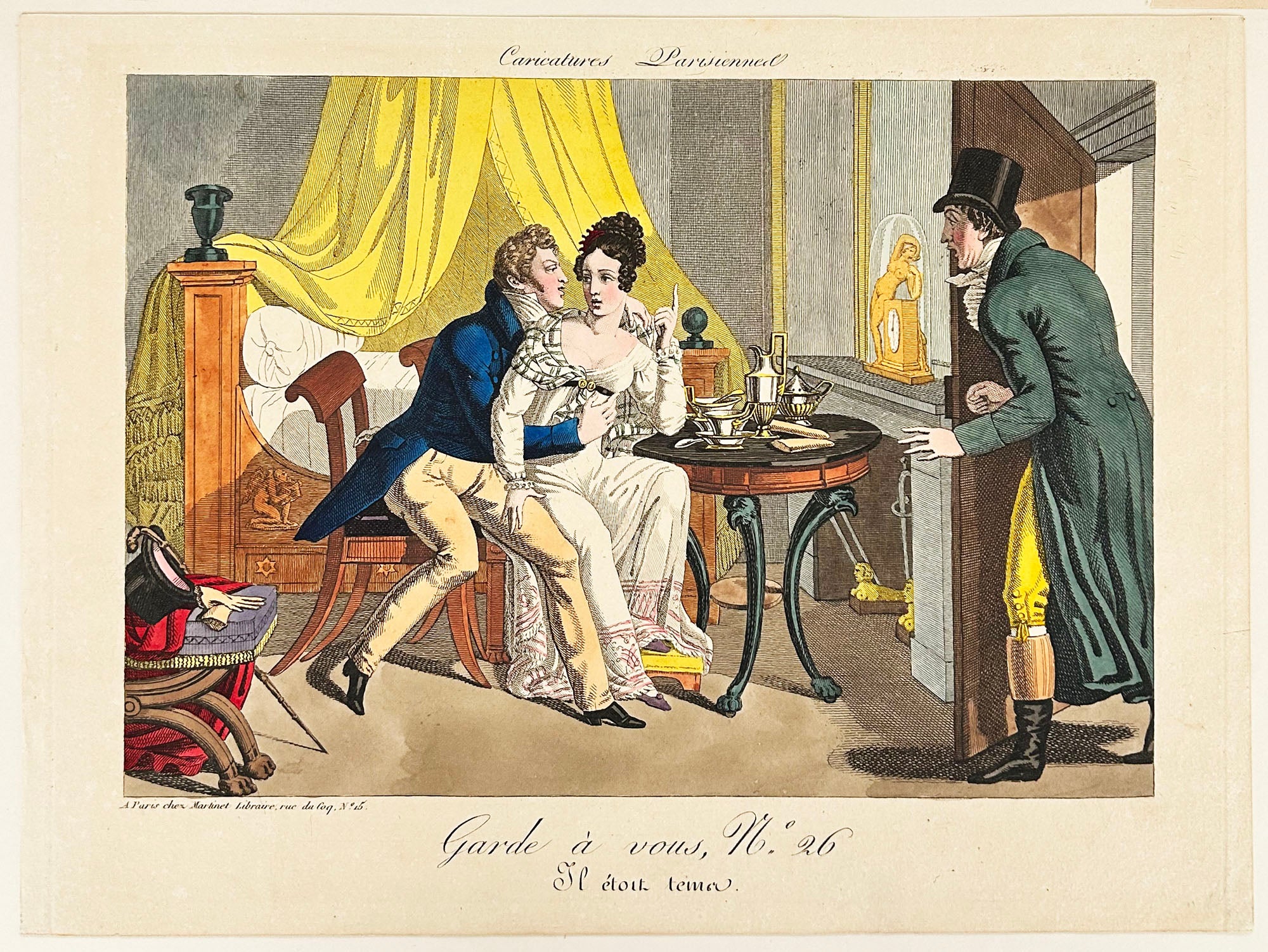 Garde à vous, n°26. Il était temps. c.1820.