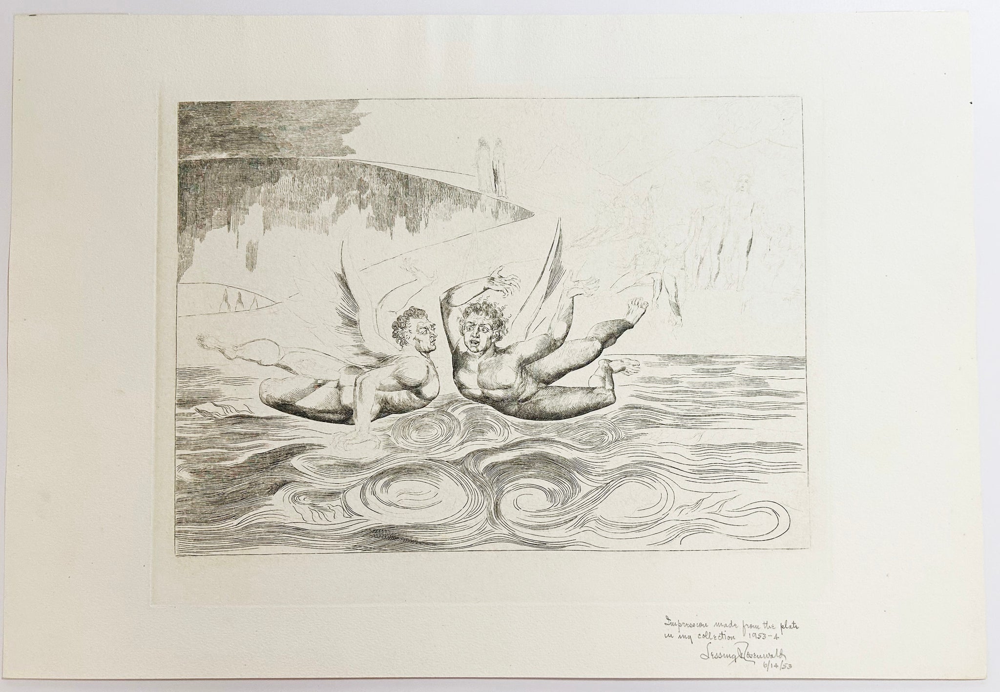 The Baffled Devils Fighting.