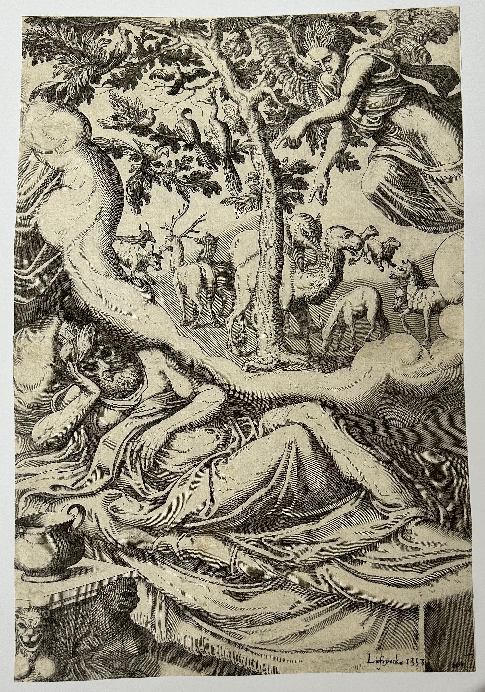 Le songe de Jacob.  1558.