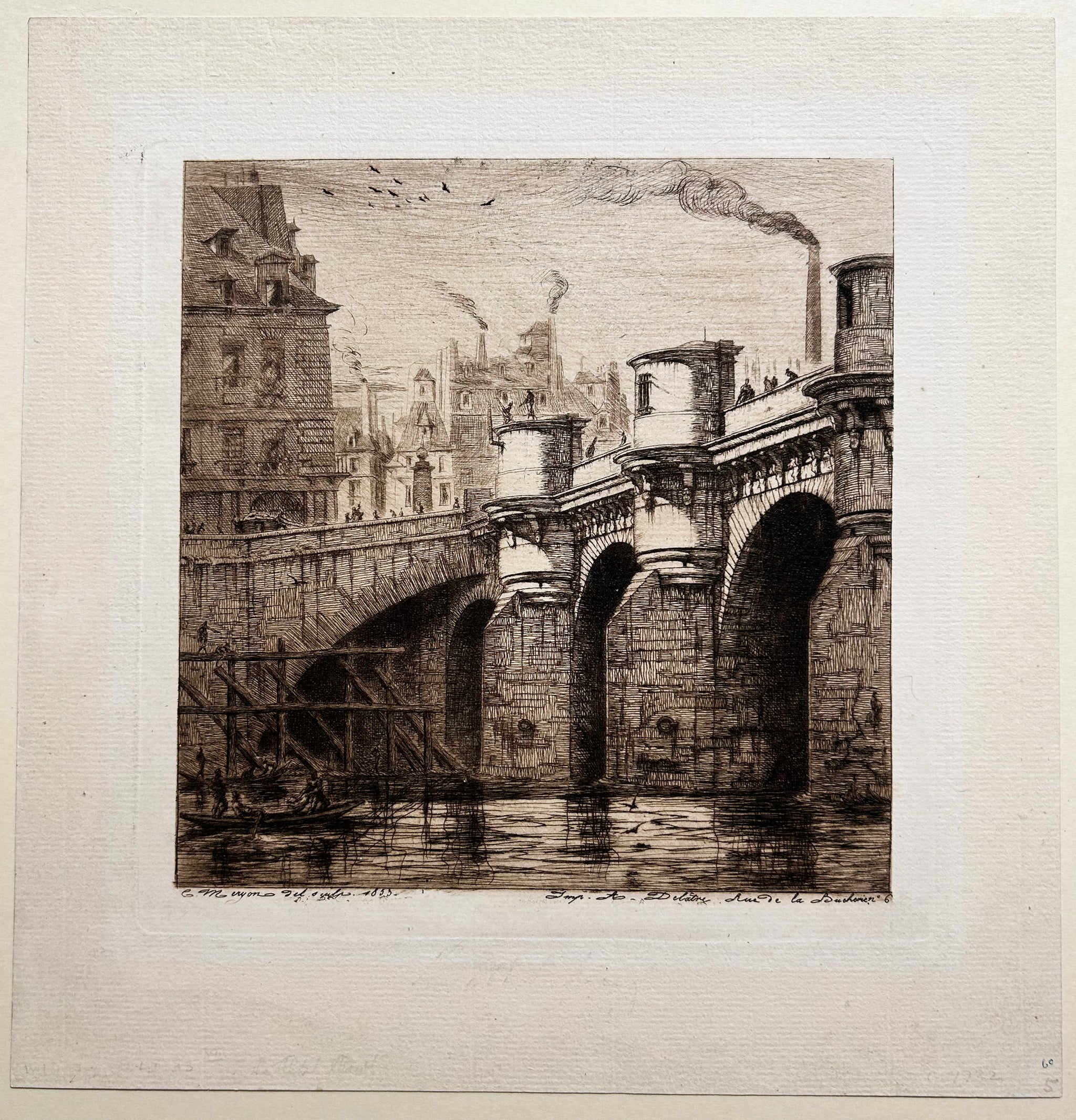 Le Pont-Neuf. 1853.