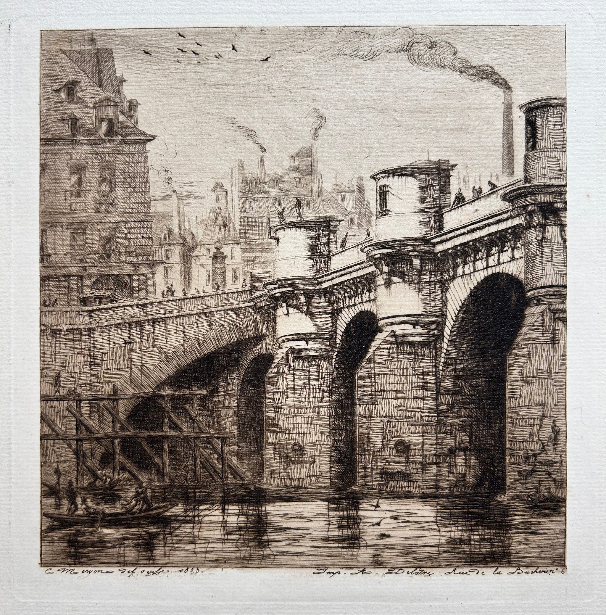 Le Pont-Neuf. 1853.