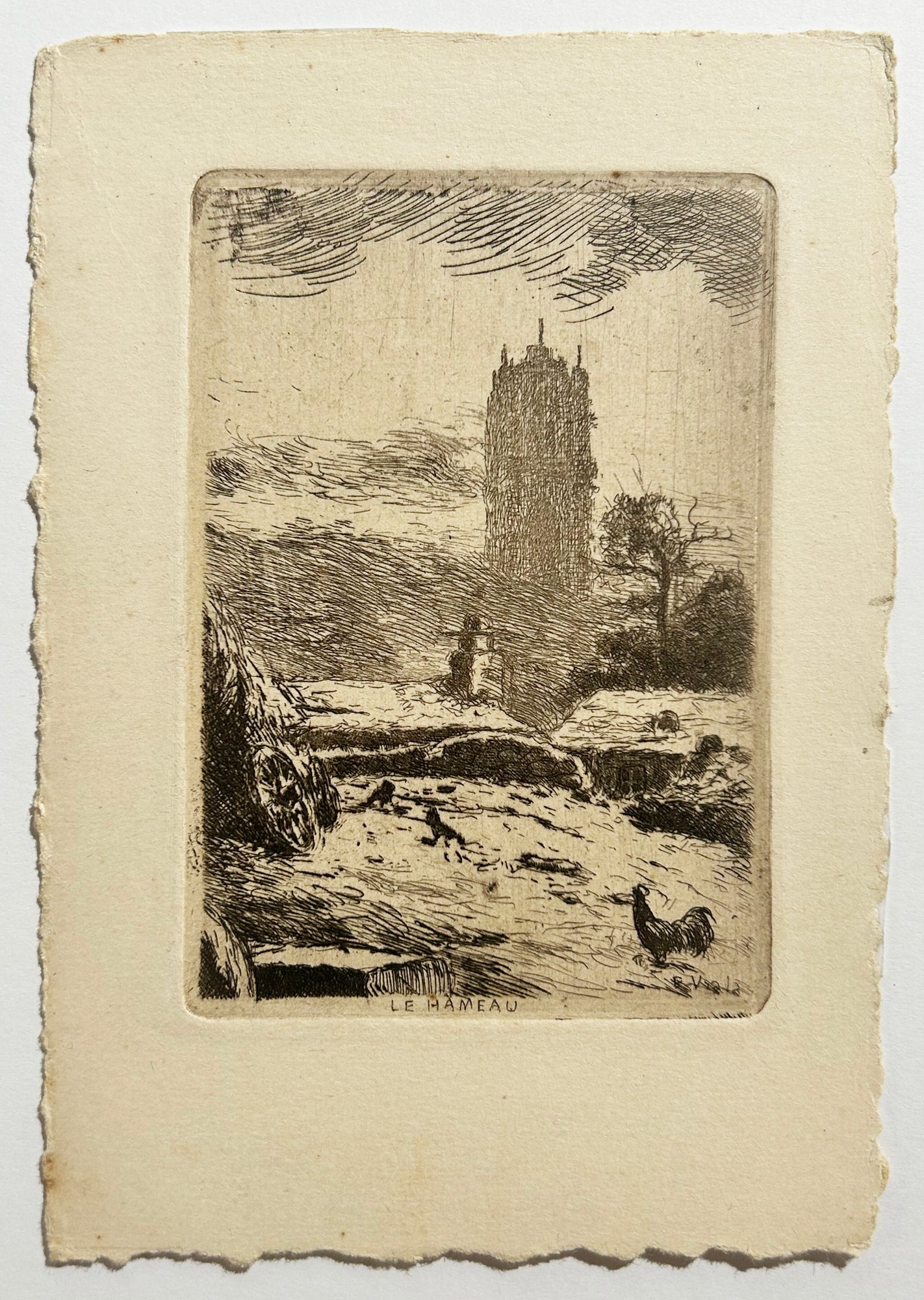 Le hameau. c.1897.