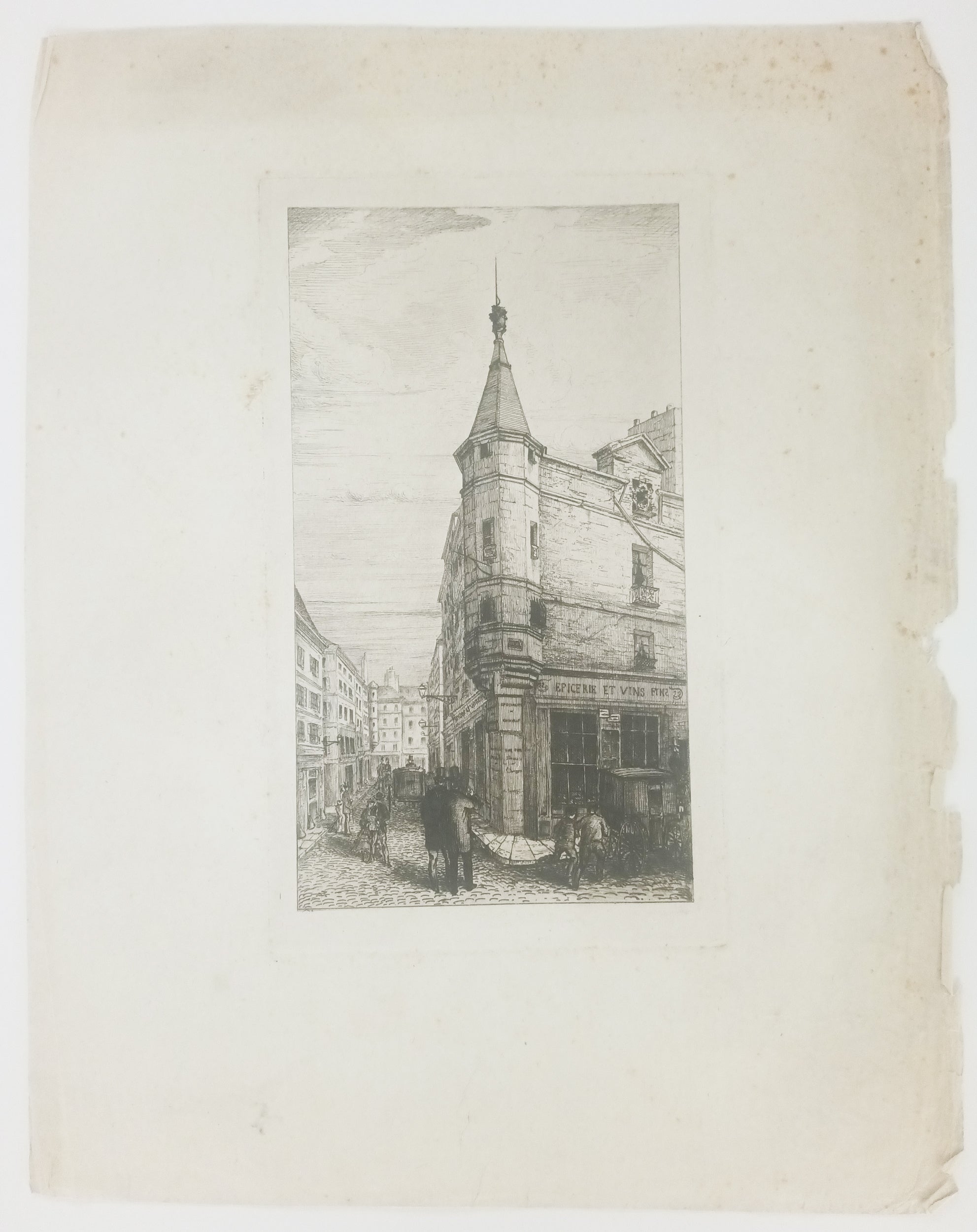 Tourelle de la rue de l’Ecole de Médecine.