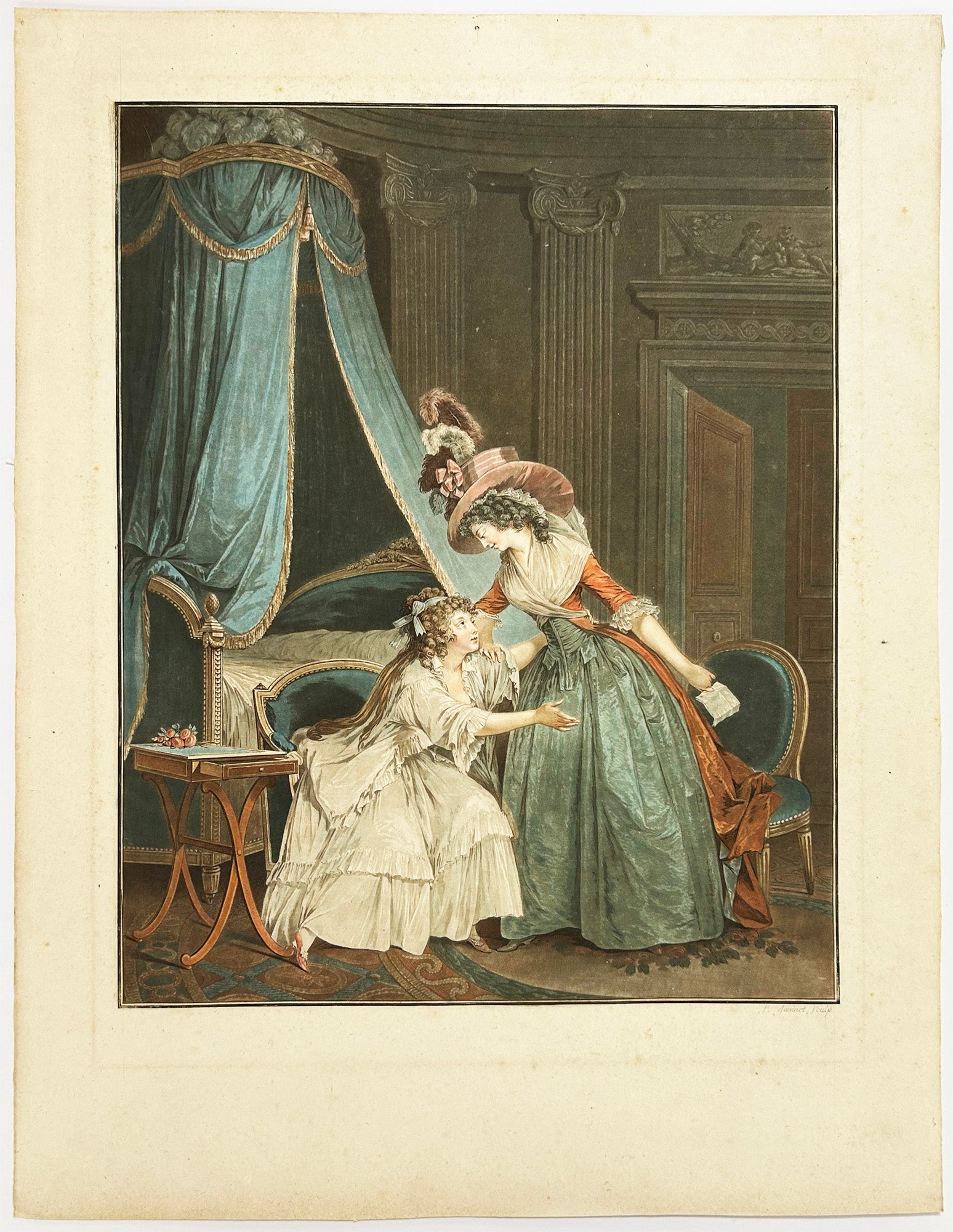 L'Indiscrétion.  1788.