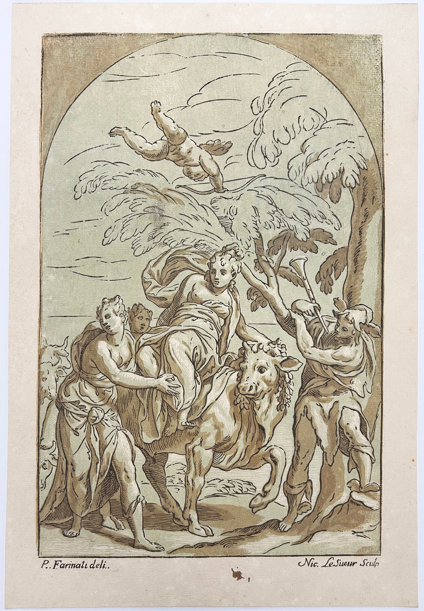 L'Enlèvement d'Europe. 1729.