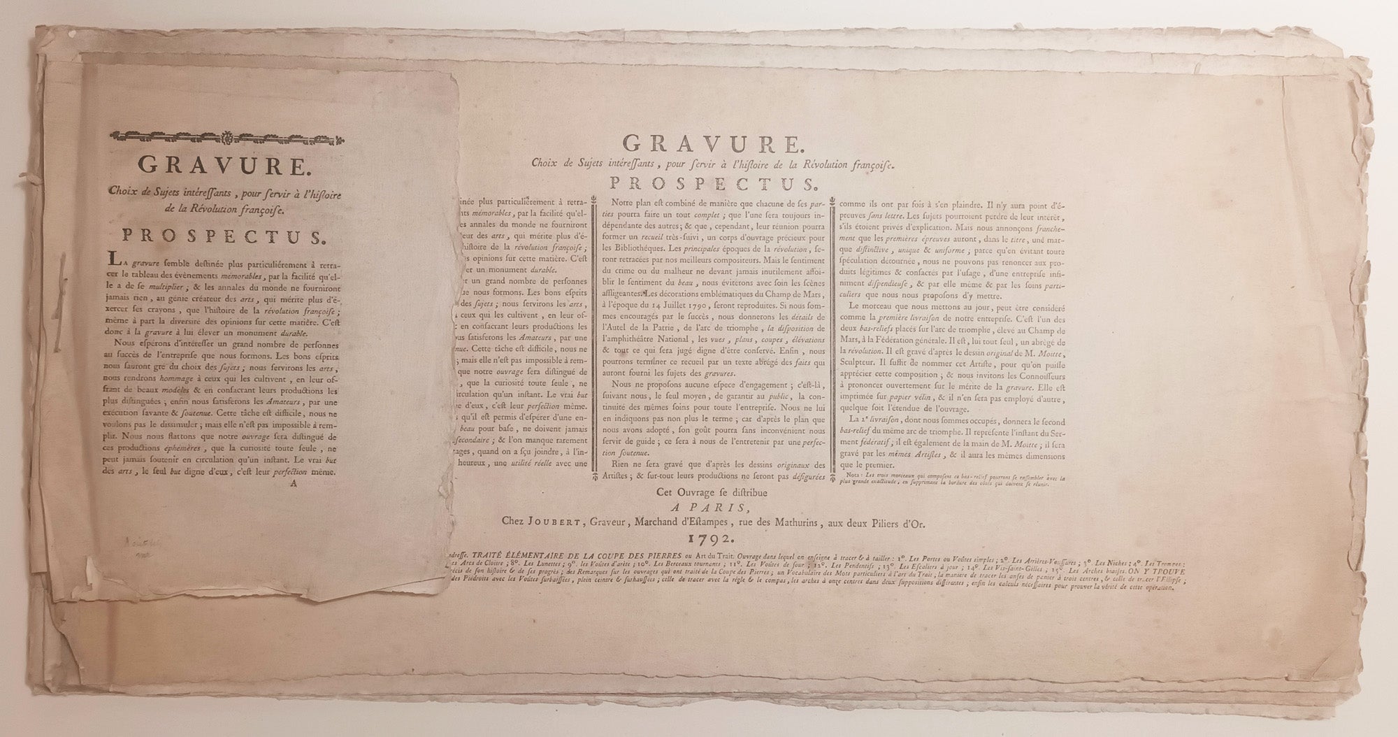 Hommage à la deuxième législature. Premier bas-relief placé sur l'Arc de Triomphe élevé au Champ de Mars, pour la Fédération générale des Français, célébrée à Paris le 14 juillet 1790.  1791-1792.
