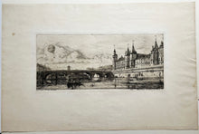 Charger l'image dans la galerie, Le Pont-au-change.  1854.