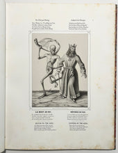 Charger l'image dans la galerie, La danse des Morts à Bâle de J. Holbein. c.1840.
