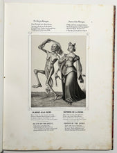 Charger l'image dans la galerie, La danse des Morts à Bâle de J. Holbein. c.1840.