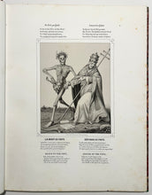 Charger l'image dans la galerie, La danse des Morts à Bâle de J. Holbein. c.1840.