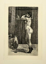 Charger l'image dans la galerie, Félicien ROPS - La femme au trapèze. 1875. Héliogravure.