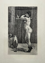 Charger l'image dans la galerie, Félicien ROPS - La femme au trapèze. 1875. Héliogravure.