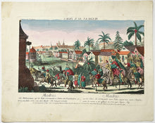 Charger l'image dans la galerie, Madras sur les côtes de Coromandel aux Indes, appartenant aux anglais, comme la même a été assiégée en 1781 par Hyder Aly. c.1780.