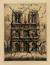 Charger l'image dans la galerie, Louis ORR - Notre-Dame de Paris. c.1920. Eau-forte originale.