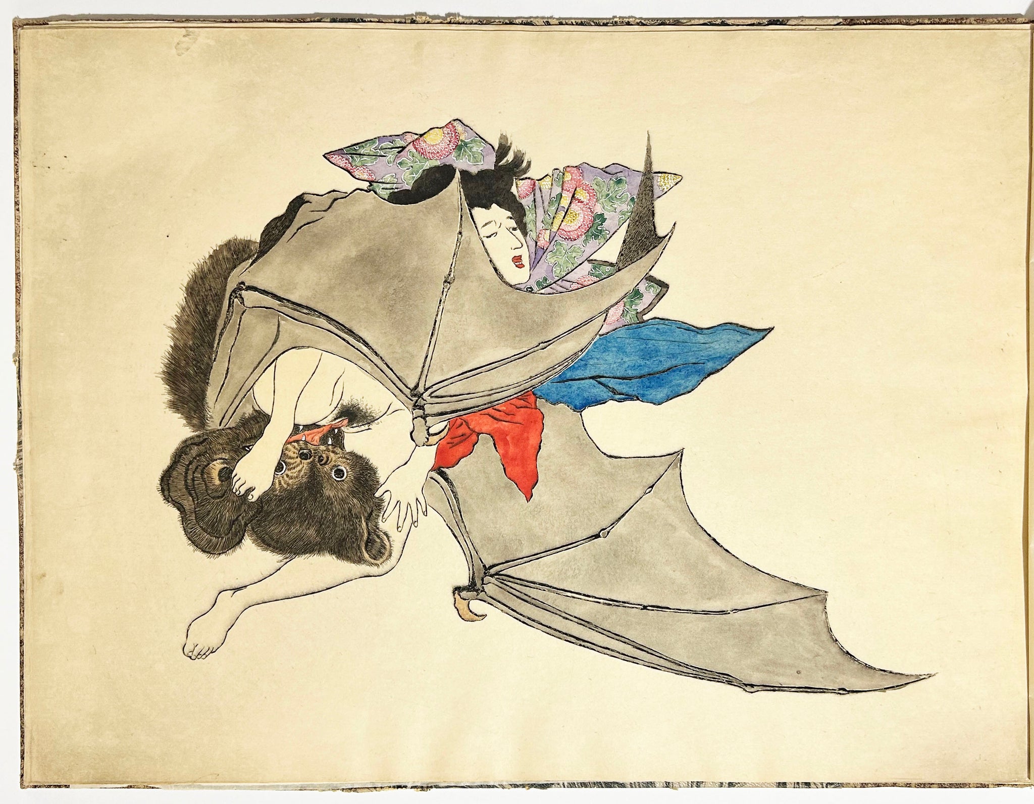 Suite de 12 gravures érotiques inspirées par l’art japonais des Shunga.