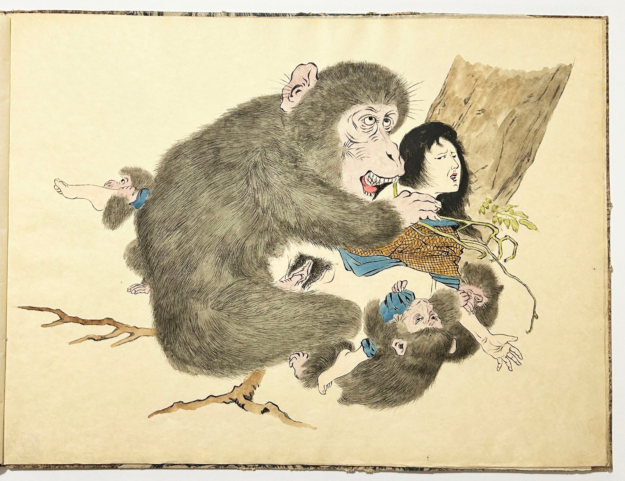 Suite de 12 gravures érotiques inspirées par l’art japonais des Shunga.