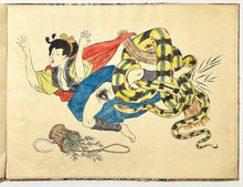 Charger l'image dans la galerie, Suite de 12 gravures érotiques inspirées par l’art japonais des Shunga.