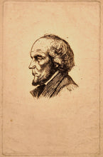 Charger l'image dans la galerie, Autoportrait, profil gauche. 1858.