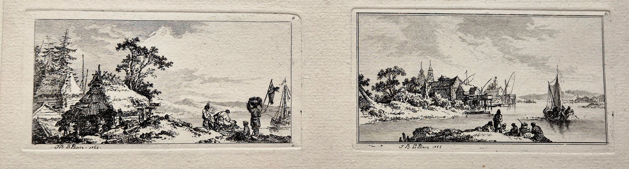 Diverses vues de Livonie. LE PRINCE.