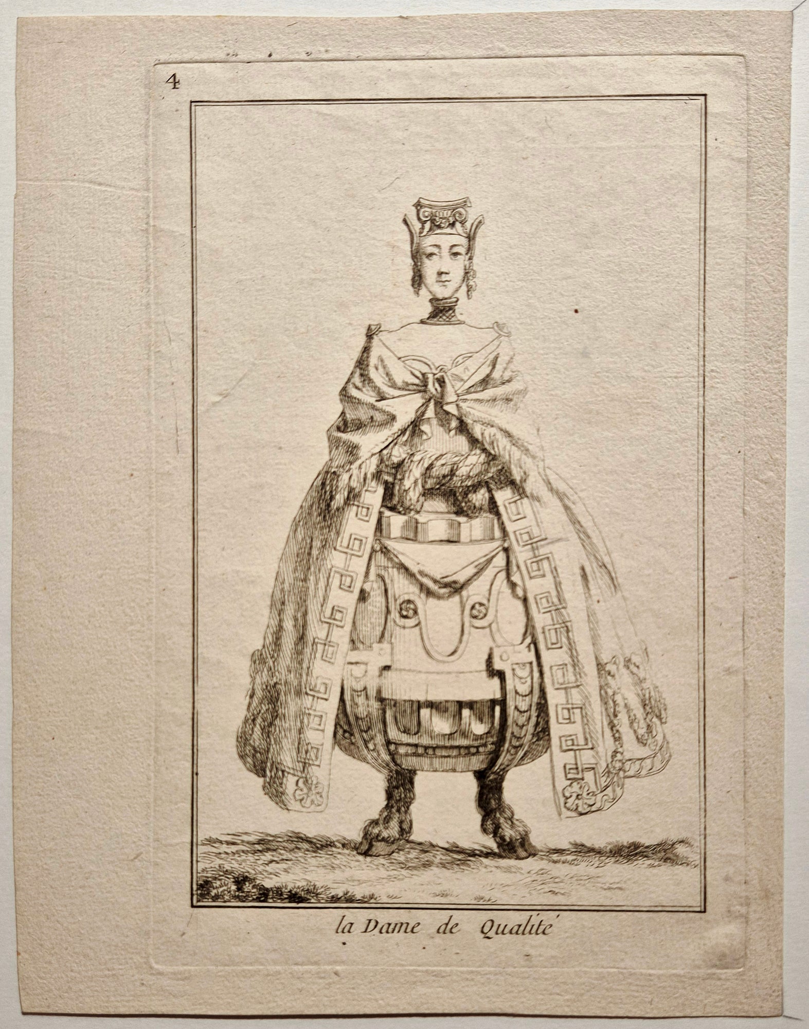 La Dame de qualité. Petitot.