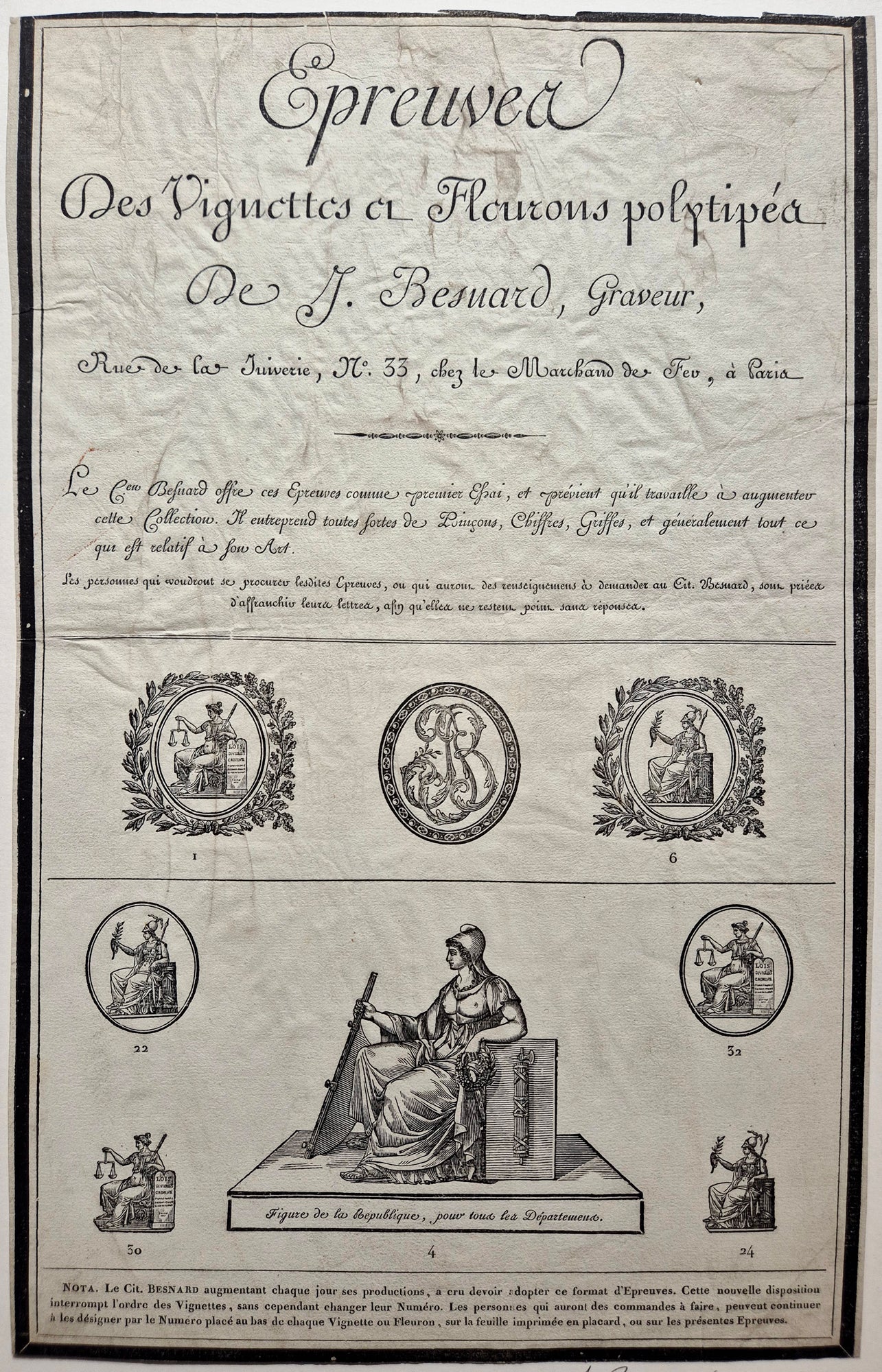 Page de titre pour