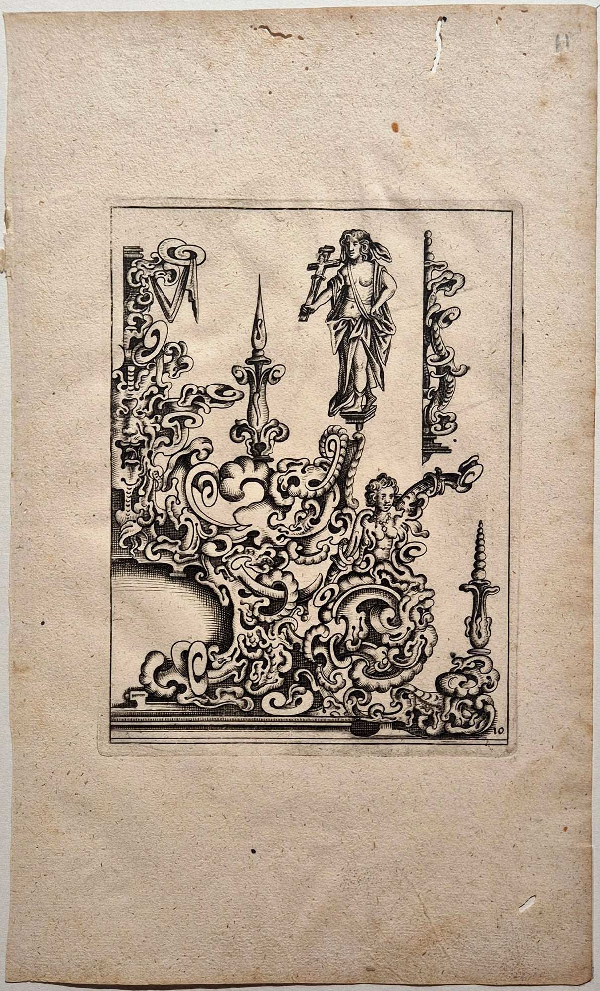 Etude d'ornement. Unteutsch.