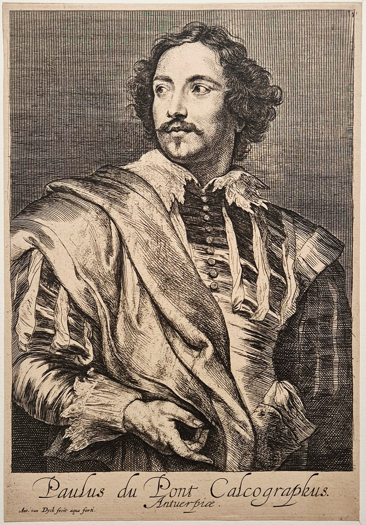 Paul Pontius, graveur. Van Dyck.