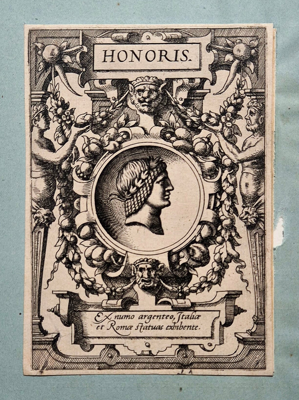 L'honneur (Honoris). Vredeman de Vries.