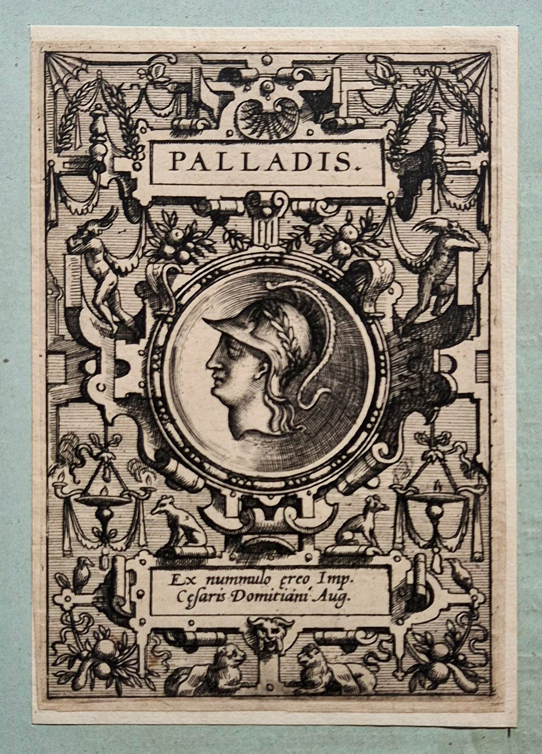 Minerve (Palladis). Vredeman de Vries.