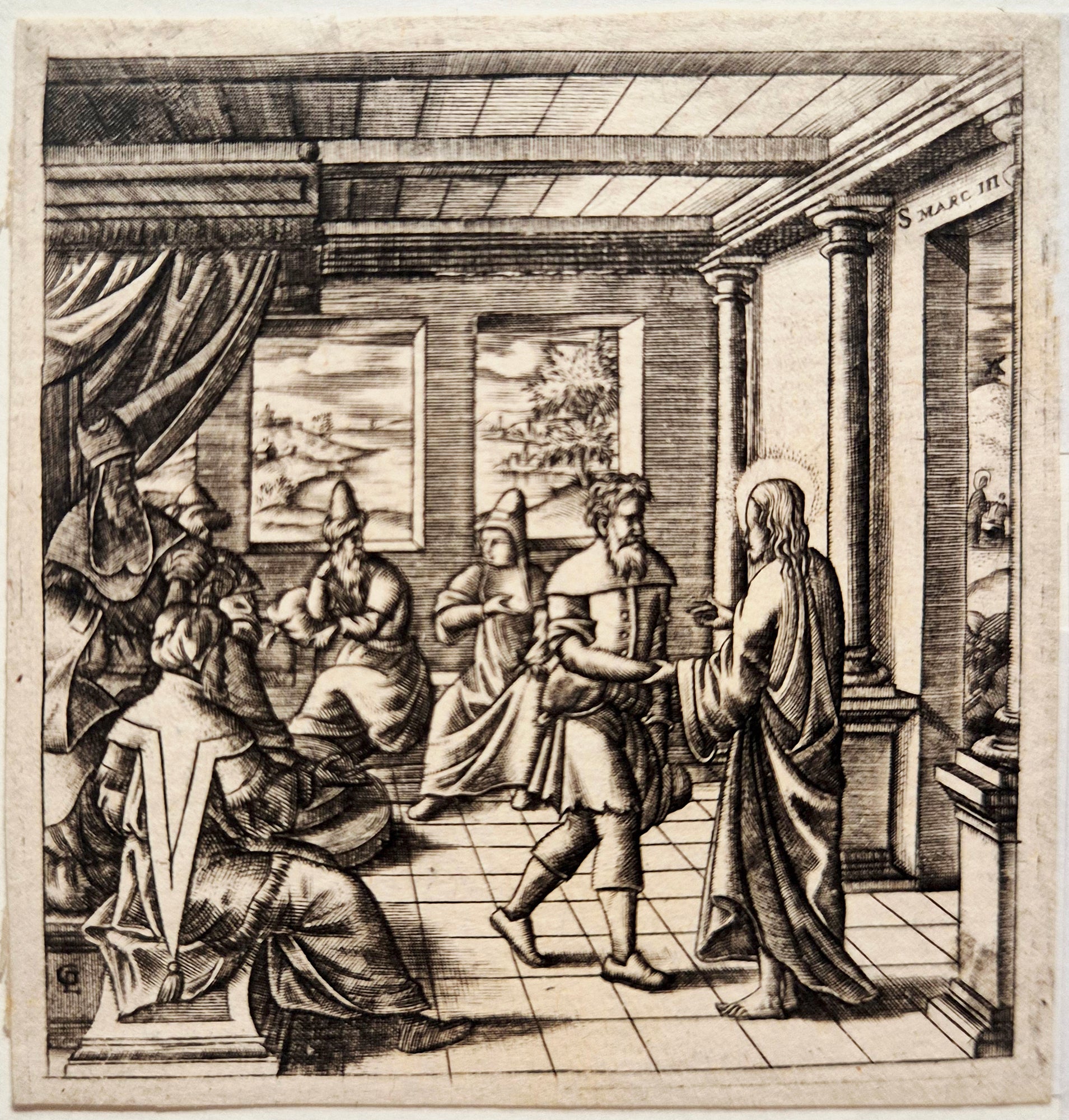 Guérison de la main sèche. Gaultier.