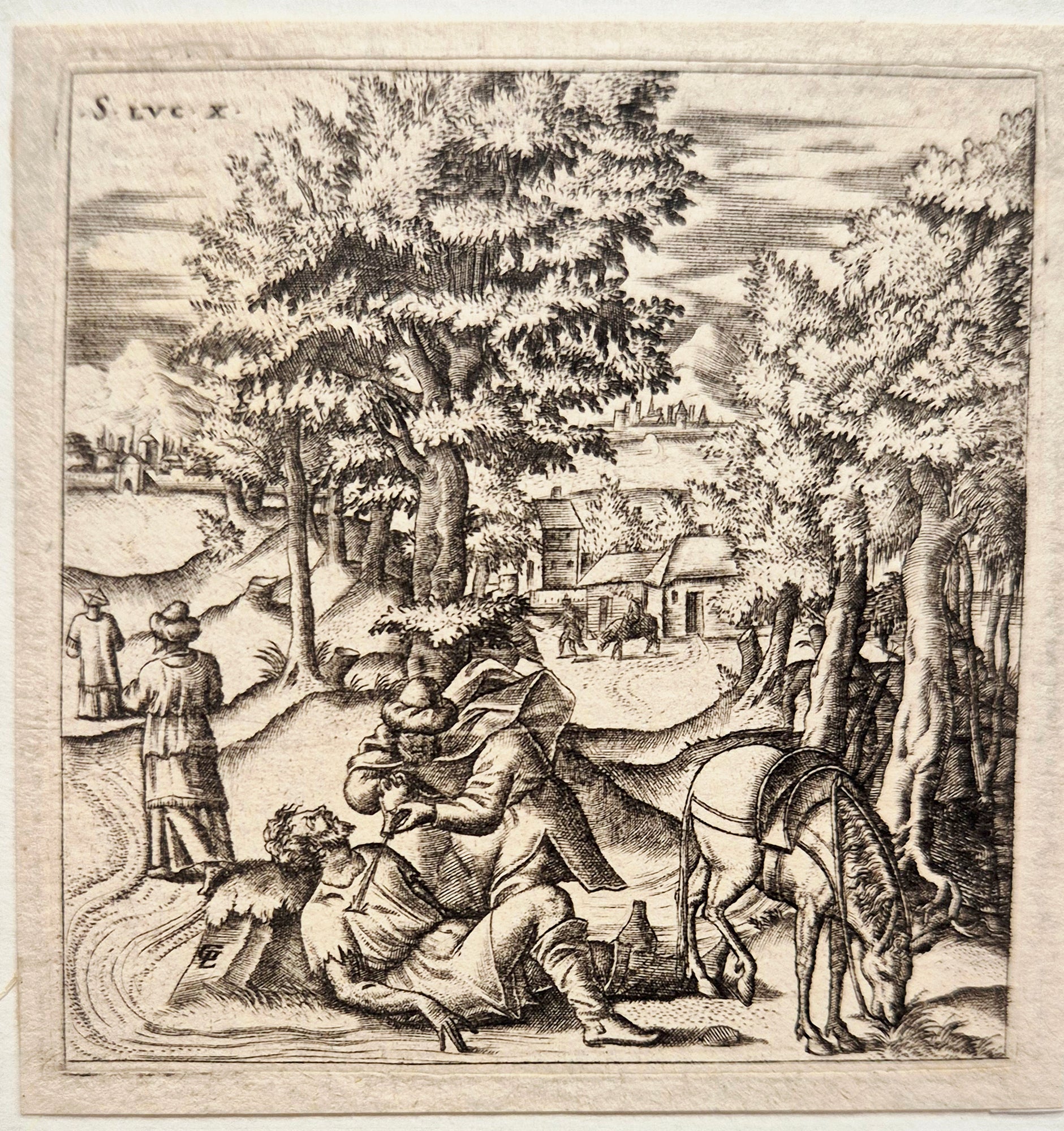 Le bon Samaritain. Gaultier.
