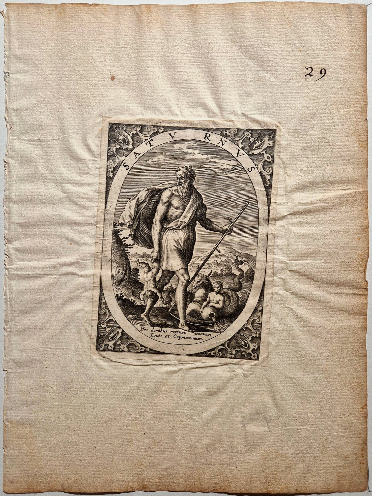 Saturnus. De Jode.