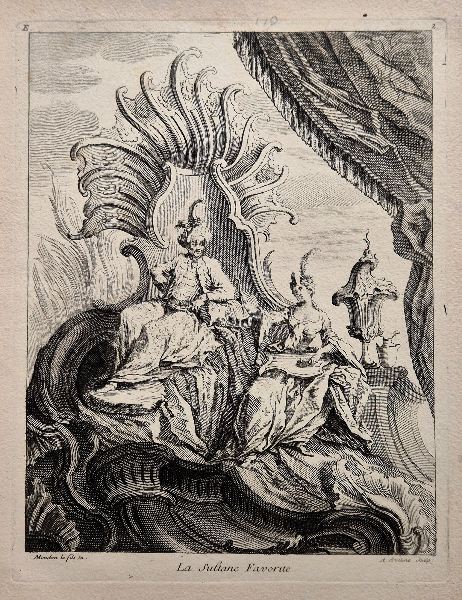 Cinquième livre de figures et ornements Chinois. Aveline.
