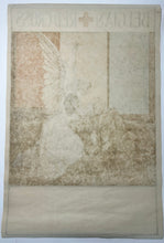 Charger l'image dans la galerie, L'Ange de la Croix-Rouge au chevet d'un soldat blessé. 1915.