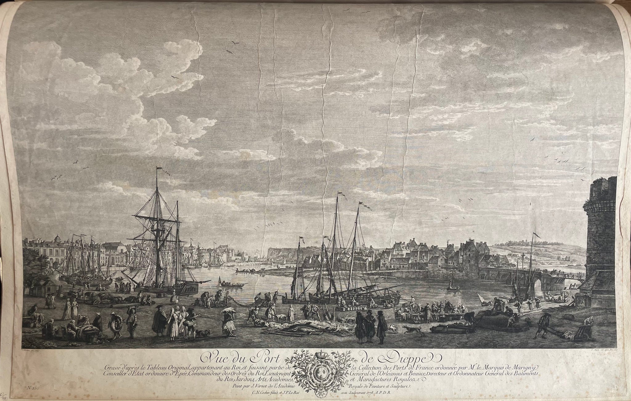 RECUEIL DE 59 GRAVURES PROVENANT DE LA  BIBLIOTHEQUE DU BARON JAMES DE ROTHSCHILD.