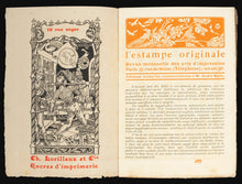 Charger l'image dans la galerie, Petit Journal de L'Estampe Originale, 57 rue de Seine, Paris. Juillet