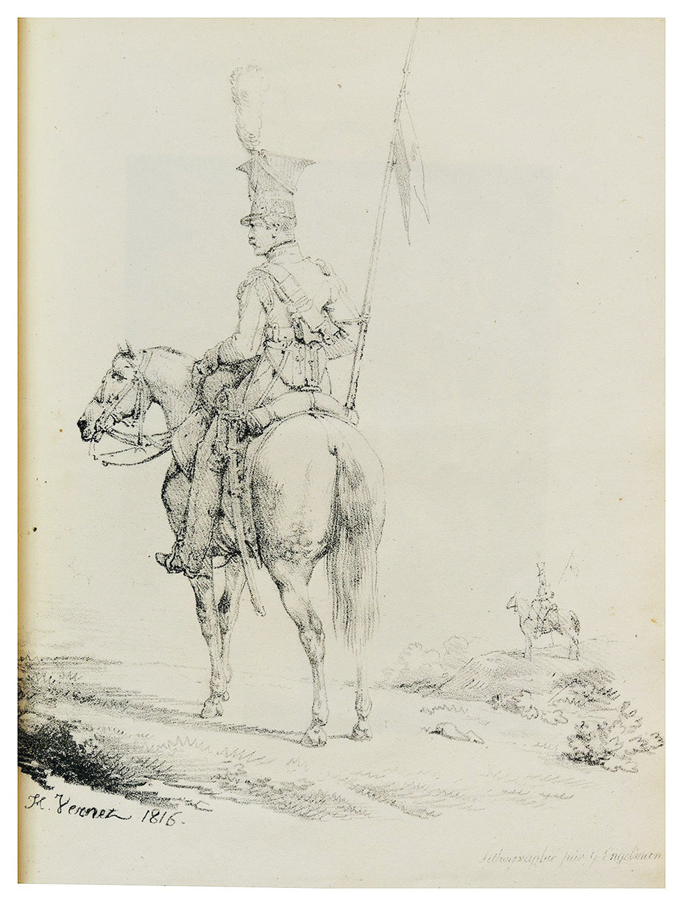 RECUEIL d’Essais Lithographiques / dans les différents genres de dessin tels que manière / de Crayon,  de la plume, du pinceau et du lavis / Exécutés par le Procédé de G. Engelmann...
