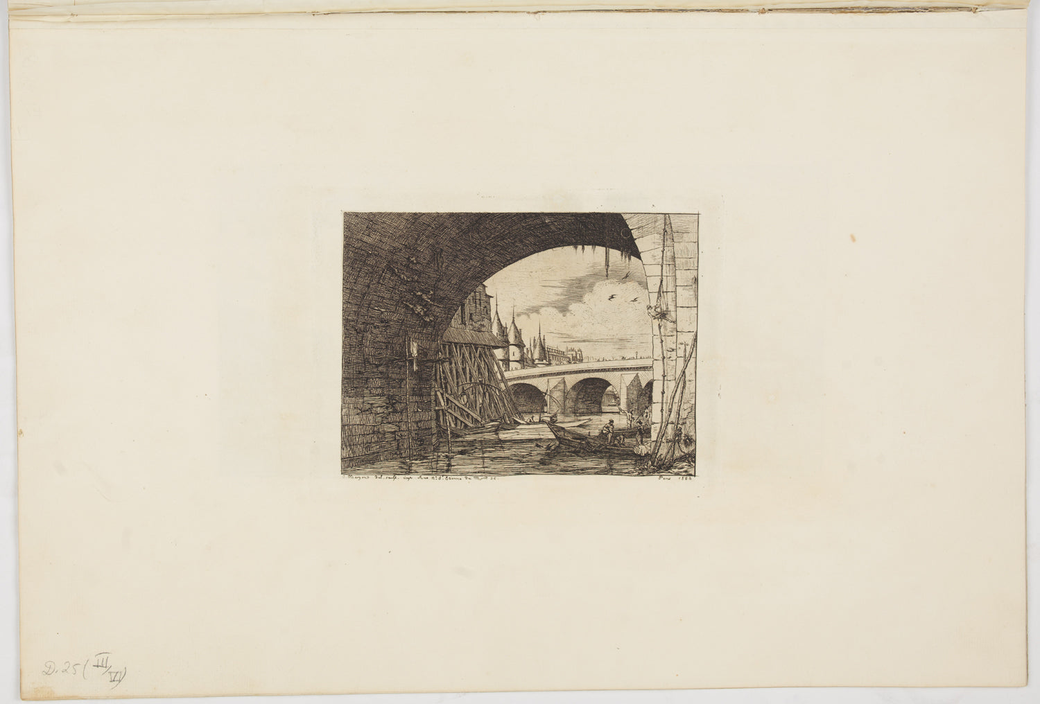 Eaux-fortes sur Paris, vers 1850-1854