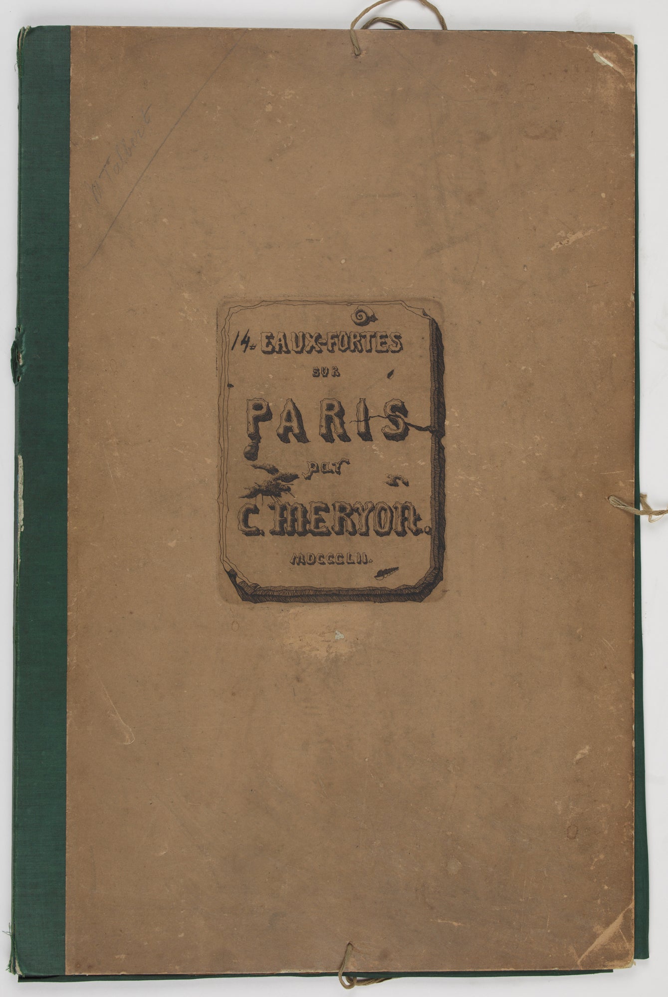 Eaux-fortes sur Paris, vers 1850-1854