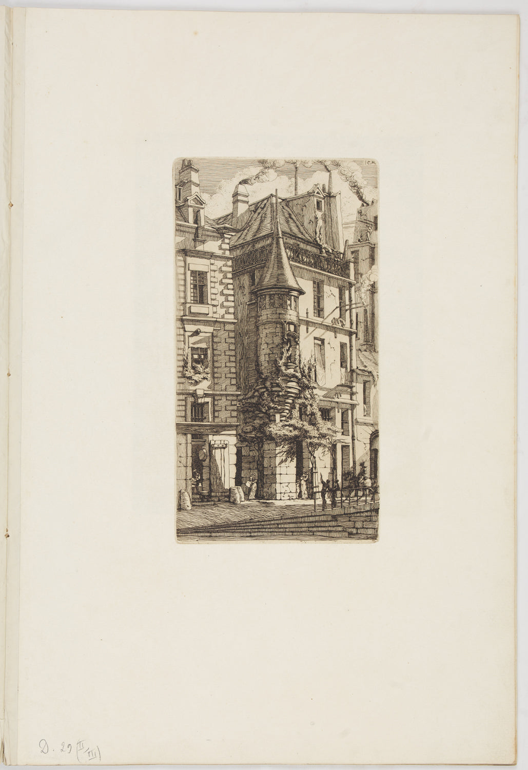 Eaux-fortes sur Paris, vers 1850-1854