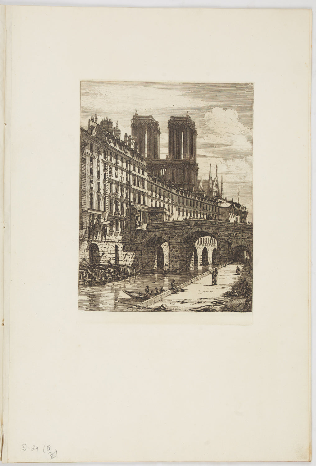 Eaux-fortes sur Paris, vers 1850-1854