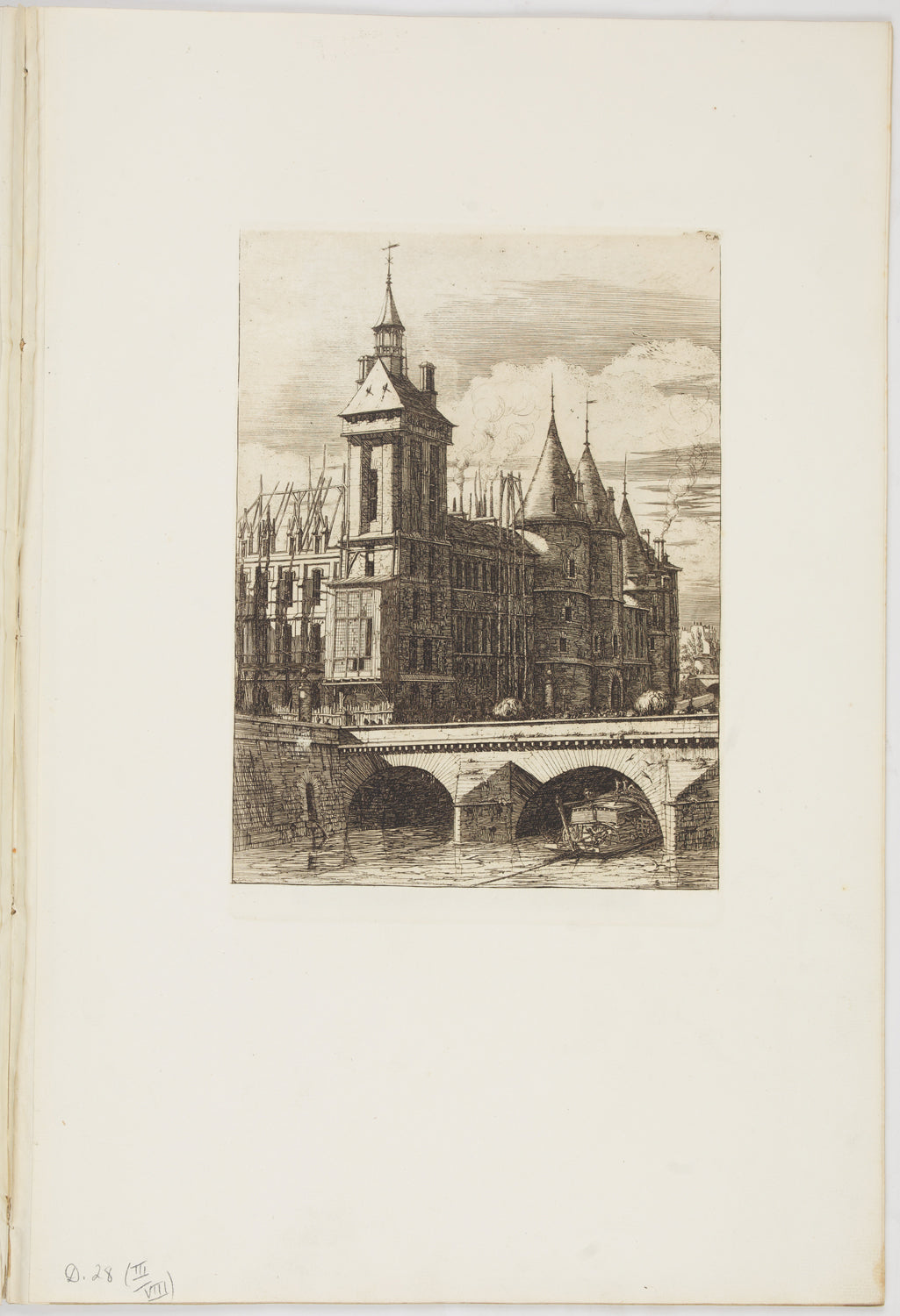 Eaux-fortes sur Paris, vers 1850-1854