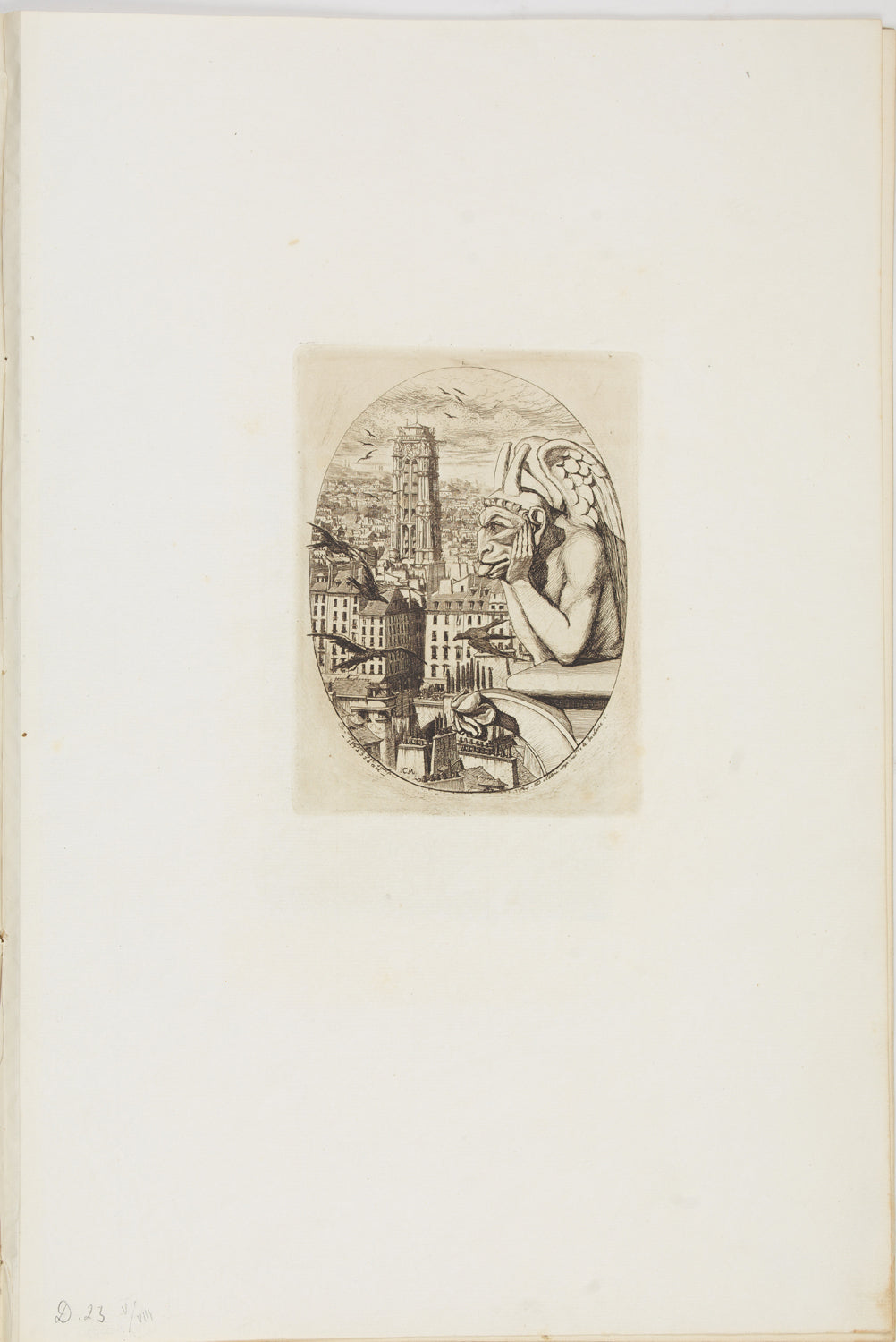 Eaux-fortes sur Paris, vers 1850-1854
